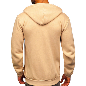 Manufacturer's Heavyweight French Terry Cotton Zip Hoodie High Quality Plain Solid <b>Sweatshirts</b> Custom Logo Winter Collection - Product Image 5