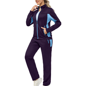 Jogging Easy To Wear Outdoor Use Jogging <b>Set</b> Tracksuit Comfortable Zipper Hoodies Suits Two Piece <b>Set</b> Women's <b>Sets</b> - Product Image 1