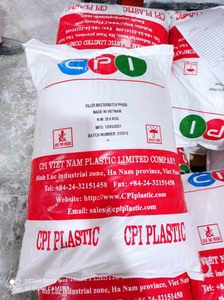 Producteur vietnamien de matériaux plastiques - Masterbatch de remplissage PP / Remplissage PP CACO3 - Économie de PP vierge pour sacs tissés / sacs / injection - Product Image 2