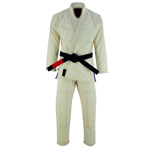 ชุดยิวยิตสู BJJ คุณภาพสูงแบบ OEM ODM ผลิตตามสั่ง น้ำหนัก 460 กรัม ผ้าโพลีเอสเตอร์ผสมคอตตอน ทนทาน ระบายอากาศได้ดี เหมาะสำหรับการฝึกซ้อม - Product Image 2