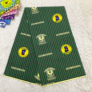 ผ้าฝ้ายพิมพ์ลายแอฟริกันคุณภาพดี สไตล์กินชาซา สำหรับชุดแต่งงาน ชุดงานเลี้ยง ของตกแต่งบ้าน รับผลิตแบบ OEM ODM ตามสั่ง - Product Image 6