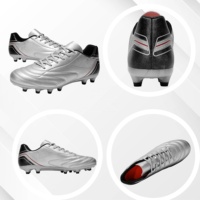 Baskets d'Usine Homme, Nouveaux Crampons de Football Personnalisés, Chaussures de Foot Pas Chères à Crampons, Design Cuir PU de Qualité Supérieure, Taille OEM