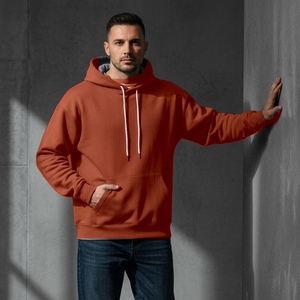 Sudadera con Capucha para Hombre, Corte Regular, Personalizada, con Estampado por Descarga, de Algodón y Felpa, Estilo Casual Urbano, Fabricante Mayorista - Product Image 4