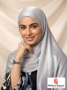 Pañuelo Hijab Personalizado Zimmy Choo, Pañuelo para la Cabeza con Sensación de Seda Premium, Suave, Fabricante Textil de Etiqueta Privada OEM ODM en India - Product Image 5