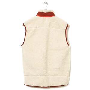 เสื้อกั๊กผู้ชายสไตล์สตรีทแบบสั่งตัด ผ้าขนแกะหนานุ่ม มีกระเป๋า - Product Image 2