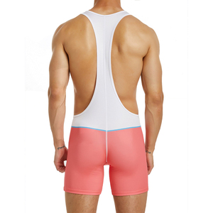 Maillots de lutte pour hommes WARISON INDUSTRIES, respirants, antibactériens, grandes tailles, vêtements de sport pour hommes, maillots de musculation - Product Image 3