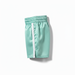 Shorts de Muay Thai personnalisés avec logo, bleu marine, satin, shorts de kickboxing pour hommes, shorts d'entraînement MMA, shorts de boxe thaïlandaise professionnels - Product Image 4