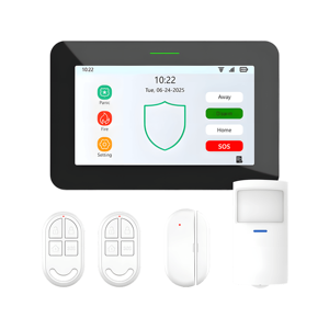 ระบบเตือนภัยอัจฉริยะสำหรับบ้าน Sudex CP10 Alexa GSM รองรับ WiFi 4G หน้าจอ IPS 7 นิ้ว สีสันสดใส ชุดเซ็นเซอร์ไซเรน รุ่นใหม่ ใช้งานได้ - Product Image 2