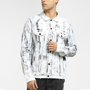 Veste en jean confortable et tendance pour homme, streetwear décontracté d'hiver, légère, manches longues, écologique, séchage rapide, 100% coton, pour l'extérieur - Product Image 1
