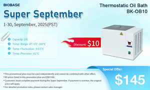 BIOBASE Nouveauté : <span class=keywords><strong>Bain</strong></span>-marie thermostaté de laboratoire 10L RT+5 ° C~300 ° <span class=keywords><strong>Bain</strong></span> <span class=keywords><strong>d</strong></span>'<span class=keywords><strong>huile</strong></span> thermostaté pour usage en laboratoire - Product Image 2