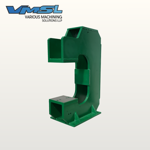 Ensemble en acier inoxydable soudé sur mesure, usiné CNC, boîtier de brochage, équipement industriel structurel avec revêtement en poudre - Product Image 4