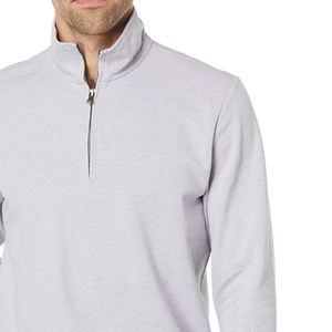 Sweat-shirt à demi-zip pour homme, design personnalisé, prix abordable, chaud pour l'hiver / Vêtement décontracté, sweat à capuche uni pour homme, best-seller, service OEM - Product Image 5