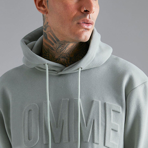 Sudadera con Capucha Personalizada para Hombre, 100% Algodón, Fabricante OEM, Logotipo Personalizado, Impresión de Letras Unisex, Sudadera con Capucha en Relieve 3D - Product Image 6