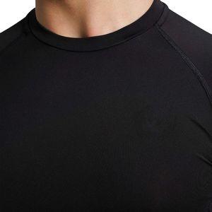 Custom Compression <b>TShirt</b> Long Sleeve Mens MMA Rashguard Breathable Sublimation BJJ <b>Swimming</b> Compression Shirt Oem Wholesale - Product Image 4