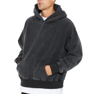Sudadera con Capucha para Hombre, Azul Oscuro, Informal, de Algodón, Felpa Francesa, con Bolsillo, Corte Regular, Invierno, Digital, Ecológica, Transpirable, de Secado Rápido - Product Image 4