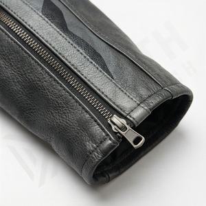 Chaqueta de Motociclista de Cuero Genuino para Hombre de la Mejor Calidad, Nueva Colección de Invierno, Chaquetas de Motocicleta con Protecciones Desmontables Personalizadas - Product Image 6