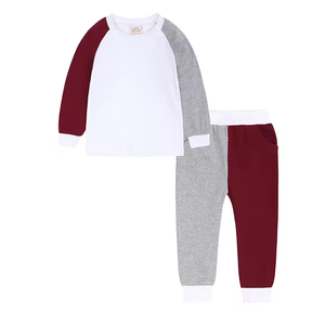 <b>Men's</b> Long Sleeve <b>Sweatshirt</b> Crew Neck 100% Cotton Jersey Custom OEM Embroidered Solid Pattern Spring Breathable Anti-Pilling - Product Image 5