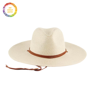 Unisex Woven <b>Straw</b> <b>Hat</b> Breathable Lightweight <b>Summer</b> Outdoor Sun Protection <b>Hat</b> for Travel Beach - Product Image 5