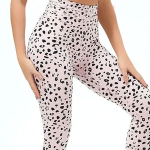 Women's Econex Sports High Waist <b>Leggings</b> <b>Ankle</b>-<b>Length</b> Solid Belly Support Reflective Seamless Elastic Pockets Breathable - Product Image 5
