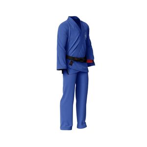 Summer Training Brazilian Jiu Jitsu Gi BJJ Suit Lightweight Breathable Grappling Kimono Martial Arts Uniform OEM Custom - Product Image 5