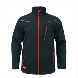 Chaquetas Softshell Multicolores para Hombre, Ligeras, con Bolsillos con Cremallera, Impermeables, para Senderismo y Running, OEM - Product Image 1