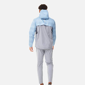 Customize Logo Waterproof Lightweight Polyester Nylon Fit Wind Breaker Men <b>Track</b> <b>Suits</b> Outdoor Windbreaker Tracksuit Set for Men - Product Image 2