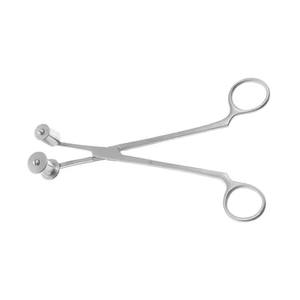 Pince à rouleaux Gunnar-Hey de 18 cm avec manche en acier inoxydable, instruments chirurgicaux manuels certifiés CE, pince réutilisable par Dentavex - Product Image 1