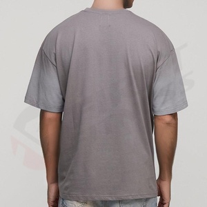 Camisetas Casuales de Satén para Hombre con Logotipo Personalizado, Lavadas con Ácido, Estilo Desgastado, 280 g/m² - Product Image 2