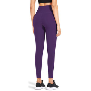 Ropa de Gimnasio de Primera Calidad, Leggings de Yoga de Color Sólido para Mujer, Cintura Elástica Transpirable de Alta Calidad y Gran Venta - Product Image 2