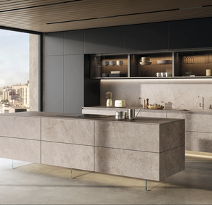 Muebles JY, Gabinetes de Cocina Personalizados RTA de Alta Calidad, Panel de Madera MDF, Organizador Moderno Independiente Comercial, Almacenamiento, Vietnam - Product Image 3