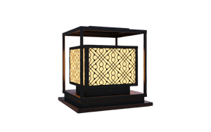 Lampe de poteau de portail extérieur/mural/villa/jardin 1 an de garantie Viet Nam CM Decor 3500K (Blanc Chaud) acier/inox AC 220V (± 10%) 300 lm LED - Product Image 2