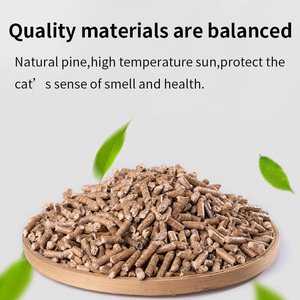 Facile pulizia di legno di pino carbone attivo pellet lettiera per gatto lettiera con prezzo di vendita diretta della fabbrica