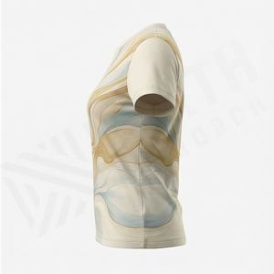 Nueva Llegada, Camisa de Oficina para Mujer, Primavera Otoño, Moda, Estampado Moderno, Vestido Informal para Dama, 240 g/m², 100% Algodón Satinado con Lentejuelas - Product Image 3