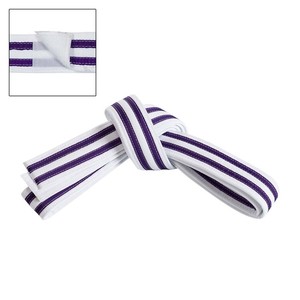 Ceinture d'arts martiaux OEM, ceinture de maître en BJJ, karaté, judo, ceinture en coton de qualité supérieure, fabricant - Product Image 3