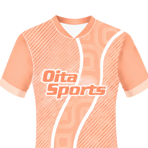 Maillot de rugby blanc pêche à manches courtes, col en V, motif géométrique, uniforme d'équipe personnalisé, respirant, pour l'entraînement et le sport, haute performance - Product Image 3