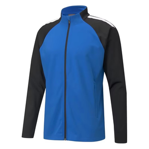Trajes Deportivos para Hombre, Chaqueta con Cremallera y Bloques de Color, Logotipo Personalizado, Tallas Variadas, para Entrenamiento, Gimnasio, Pádel y Deportes Activos - Product Image 2