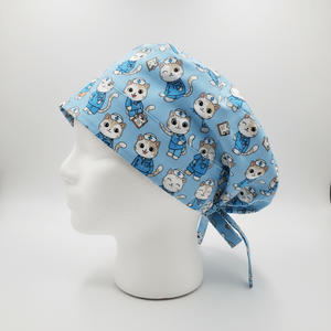 Nouveau bonnet chirurgical en coton pour infirmières, avec imprimés de dessins animés, pour bloc opératoire, clinique et hôpital - Product Image 4