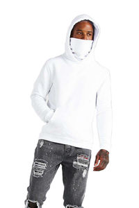 Sweat-shirt à capuche unisexe tendance, coupe oversize, style streetwear futuriste, pull personnalisé, fournisseur en gros, 100% coton - Product Image 5