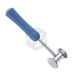 Martillo Óseo Bergmann de la Mejor Calidad, 245 mm, Acero Inoxidable, Quirúrgico, Ortopédico, Manual, Certificado MOL, Cabeza de 655 g, Mango de PEEK de 300 g, Duro - Product Image 5
