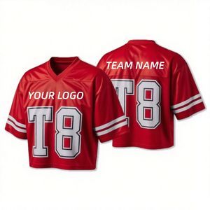 เสื้อฟุตบอลตาข่ายคอวีสีเขียวเหลืองสำหรับผู้ชาย พิมพ์ลายทวิล ระบายอากาศได้ดี แขนสั้น ทรงปกติ - Product Image 2