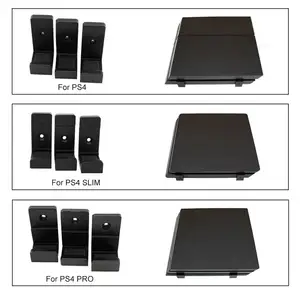 Tectanter Cho PS4 Giao Diện Điều Khiển Wall Mount Bracket Chủ Cho PlayStation 4 Lưu Trữ Đứng Máy Chủ Giá Móc Cơ Sở Cho PS4 Mỏng Phụ Kiện