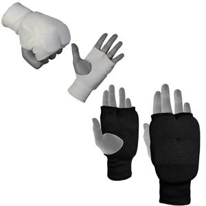 Mitaines de karaté élastiques blanches de haute qualité, gants intérieurs de boxe MMA avec rembourrage de 2 cm, couleur personnalisable, unisexe, pour sac de frappe - Product Image 2