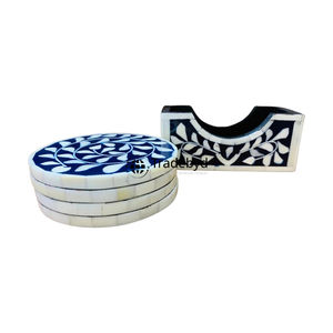 แผ่นรองแก้วฝังกระดูกทำมือ ตกแต่งโต๊ะอาหารอย่างหรูหรา Tradebyd - Product Image 3