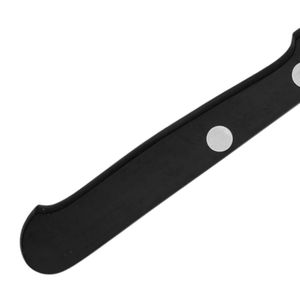 Couteaux à éplucher noirs à trois rivets avec lame en argent fin et poignée ergonomique pour l'épluchage et la découpe quotidiens en cuisine - Product Image 5