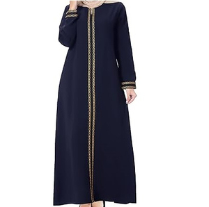 Abaya pour femmes de haute qualité, nouvelle collection, modeste, fabriquée par un fabricant professionnel de vêtements islamiques, séchage rapide, respirante, en polyester, manches longues. - Product Image 1