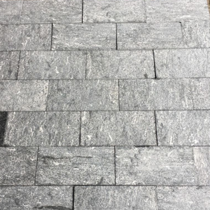 Vente en gros de carreaux de sol de pavé intérieur extérieur en pierre naturelle carreaux de pierre bleue naturelle flambée pour intérieur extérieur villa resort - Product Image 5