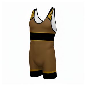 Traje de Lucha Libre Personalizado con Nombre de Equipo, Alta Elasticidad, Duradero, Transpirable, para Hombre, Ropa Deportiva, Singlet de Lucha Libre - Product Image 2