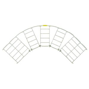 Bandeja de gestión de cables Bestray Horizontal Elbow 90 Grados, de gran radio, suministro directo de fábrica, diseño perforado de acero inoxidable 304 - Product Image 3