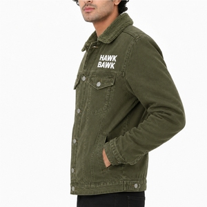 Chaqueta Vaquera para Hombre, Estilo Moderno para el Día a Día, Cómoda, Corte Regular, Diseño Personalizado - Product Image 3