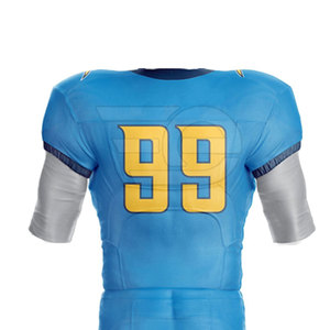 Ensemble d'uniformes de football américain personnalisés, vêtements de sport à séchage rapide, fournisseur d'uniformes de football américain - Product Image 6